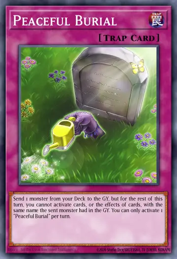 Peaceful Burial – Chaos Impact. Beispielbild: Edition, Artwork und Veredelung können abweichen. Maßgeblich sind die Angaben zum ausgewählten Print.