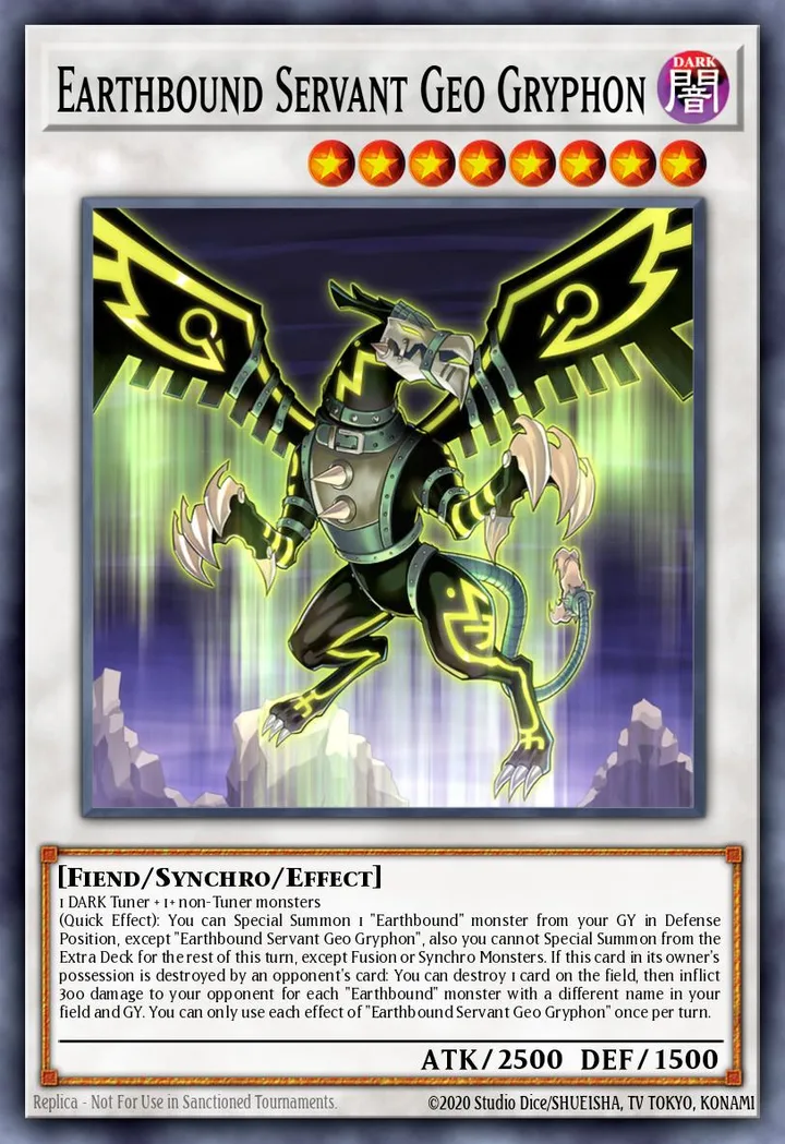 Earthbound Servant Geo Gryphon. Beispielbild: Edition, Artwork und Veredelung können abweichen. Maßgeblich sind die Angaben zum ausgewählten Print.