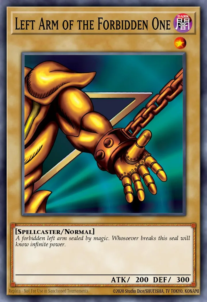 Left Arm of the Forbidden One. Beispielbild: Edition, Artwork und Veredelung können abweichen. Maßgeblich sind die Angaben zum ausgewählten Print.