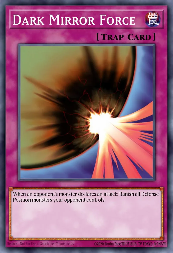 Dark Mirror Force. Beispielbild: Edition, Artwork und Veredelung können abweichen. Maßgeblich sind die Angaben zum ausgewählten Print.