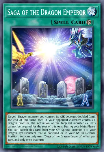 Saga of the Dragon Emperor – 25th Anniversary Tin: Dueling Mirrors. Beispielbild: Edition, Artwork und Veredelung können abweichen. Maßgeblich sind die Angaben zum ausgewählten Print.