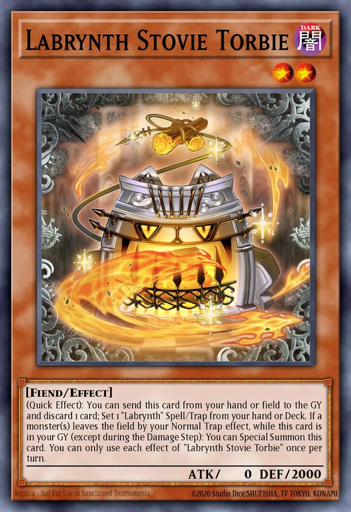 Labrynth Stovie Torbie. Beispielbild: Edition, Artwork und Veredelung können abweichen. Maßgeblich sind die Angaben zum ausgewählten Print.
