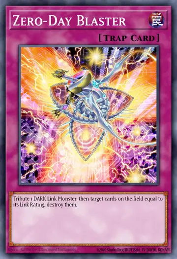 Zero-Day Blaster – Structure Deck: Rokket Revolt. Beispielbild: Edition, Artwork und Veredelung können abweichen. Maßgeblich sind die Angaben zum ausgewählten Print.