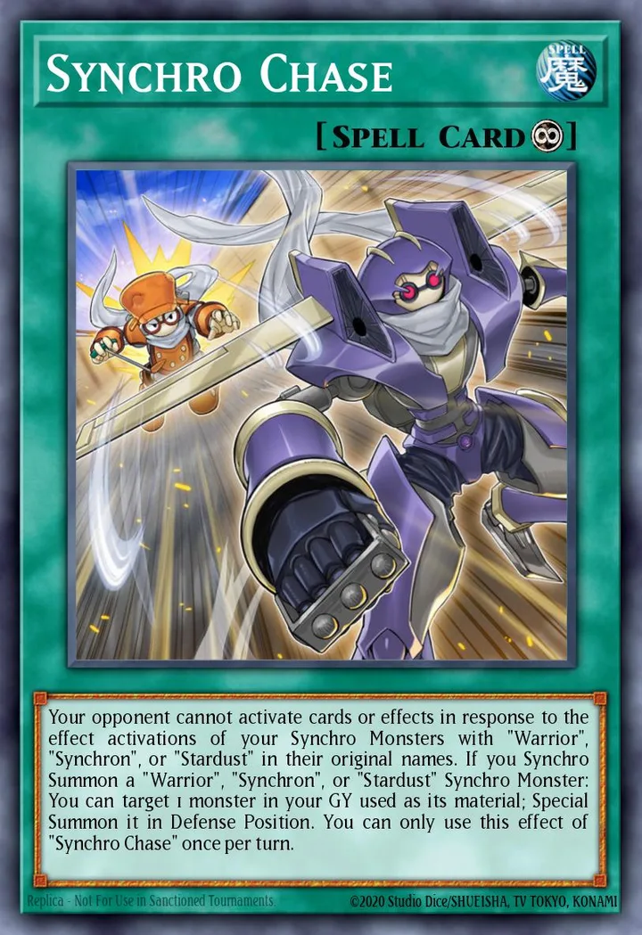 Synchro Chase. Beispielbild: Edition, Artwork und Veredelung können abweichen. Maßgeblich sind die Angaben zum ausgewählten Print.