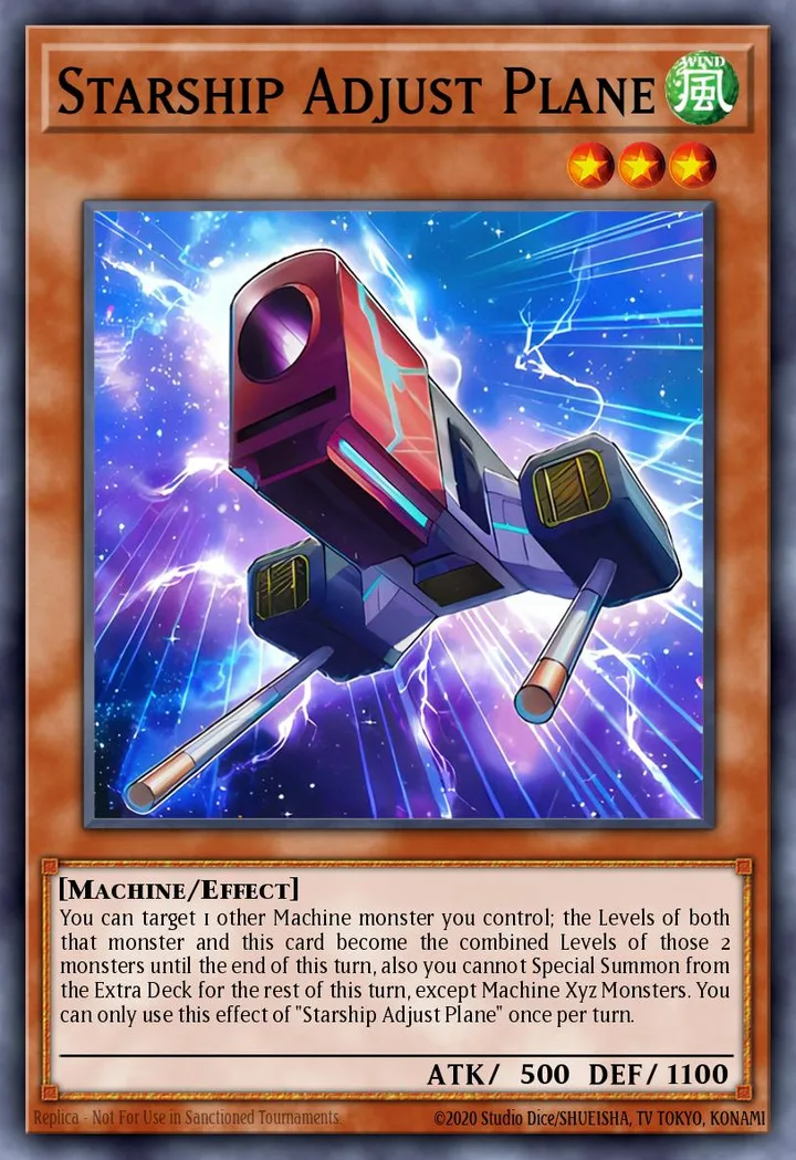 Starship Adjust Plane. Beispielbild: Edition, Artwork und Veredelung können abweichen. Maßgeblich sind die Angaben zum ausgewählten Print.