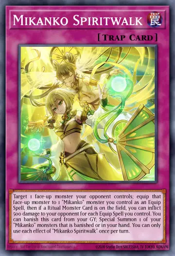 Mikanko Spiritwalk – 25th Anniversary Tin: Dueling Mirrors. Beispielbild: Edition, Artwork und Veredelung können abweichen. Maßgeblich sind die Angaben zum ausgewählten Print.