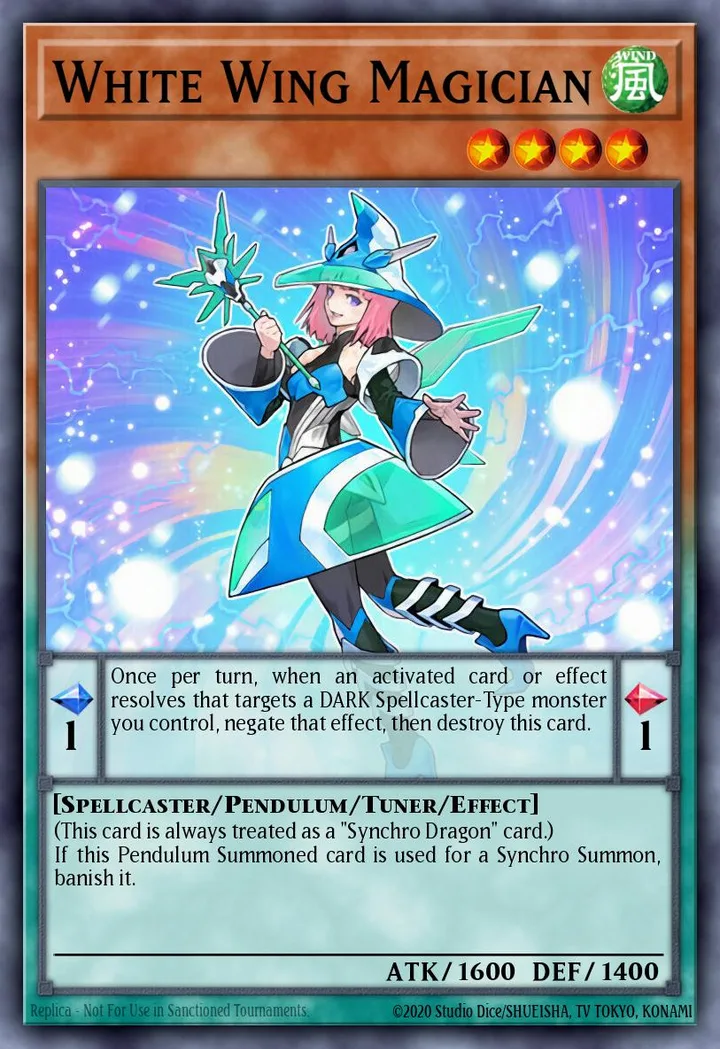 White Wing Magician. Beispielbild: Edition, Artwork und Veredelung können abweichen. Maßgeblich sind die Angaben zum ausgewählten Print.