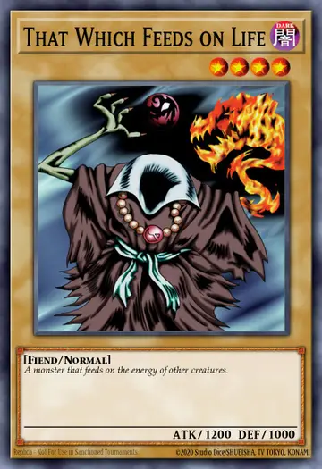 That Which Feeds on Life – Speed Duel Starter Decks: Twisted Nightmares. Beispielbild: Edition, Artwork und Veredelung können abweichen. Maßgeblich sind die Angaben zum ausgewählten Print.