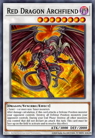 Red Dragon Archfiend – 25th Anniversary Tin: Dueling Mirrors. Beispielbild: Edition, Artwork und Veredelung können abweichen. Maßgeblich sind die Angaben zum ausgewählten Print.