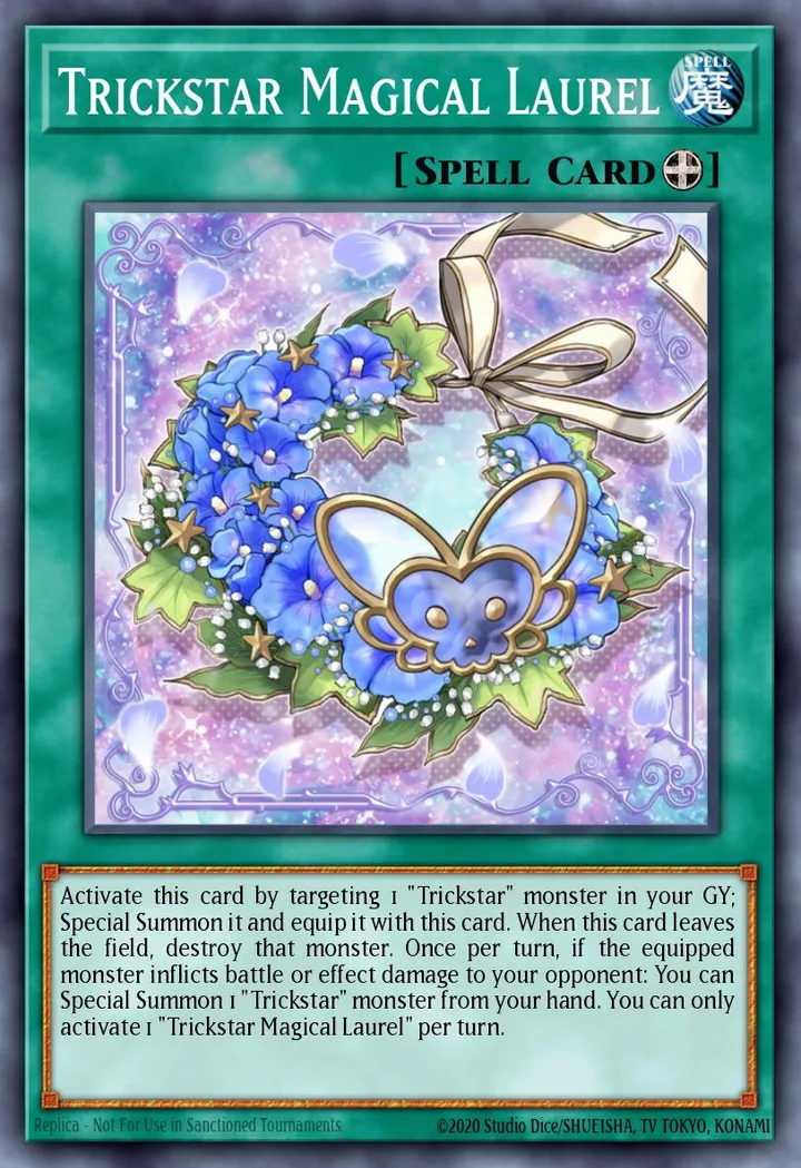 Trickstar Magical Laurel. Beispielbild: Edition, Artwork und Veredelung können abweichen. Maßgeblich sind die Angaben zum ausgewählten Print.