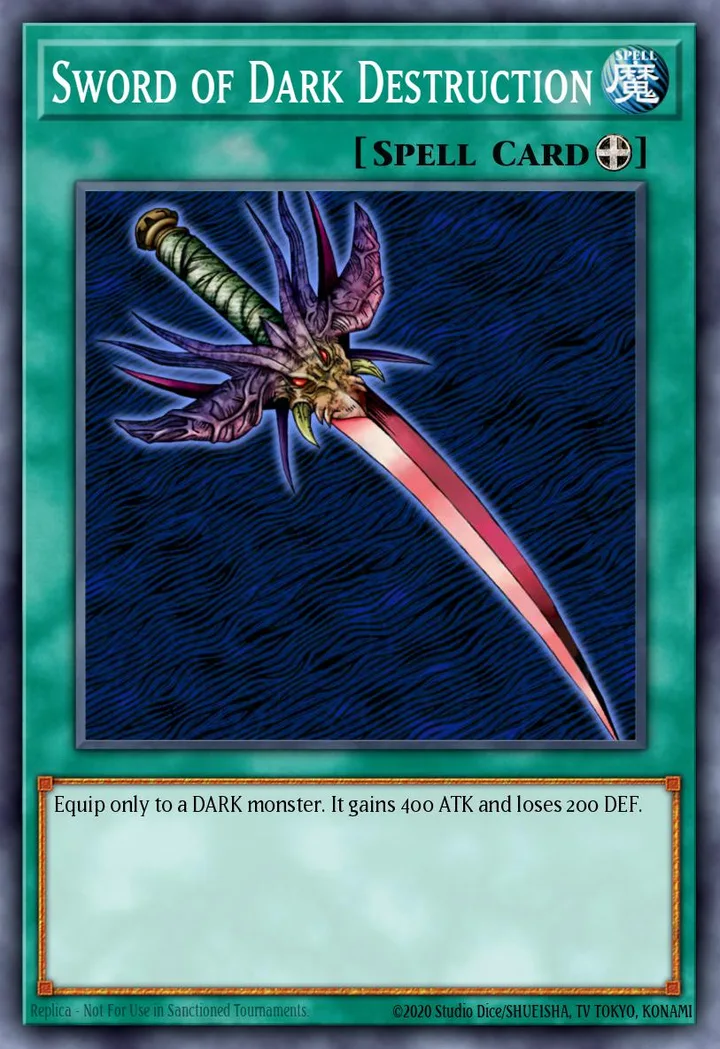 Sword of Dark Destruction. Beispielbild: Edition, Artwork und Veredelung können abweichen. Maßgeblich sind die Angaben zum ausgewählten Print.