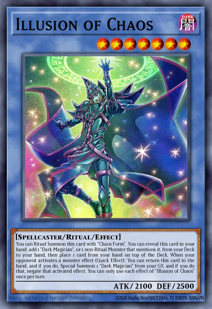 Illusion of Chaos. Beispielbild: Edition, Artwork und Veredelung können abweichen. Maßgeblich sind die Angaben zum ausgewählten Print.