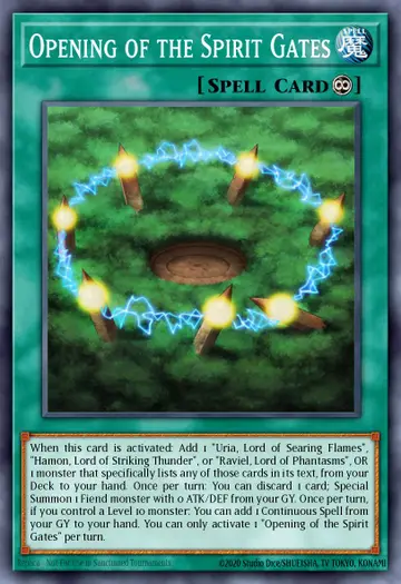 Opening of the Spirit Gates – 25th Anniversary Tin: Dueling Mirrors. Beispielbild: Edition, Artwork und Veredelung können abweichen. Maßgeblich sind die Angaben zum ausgewählten Print.