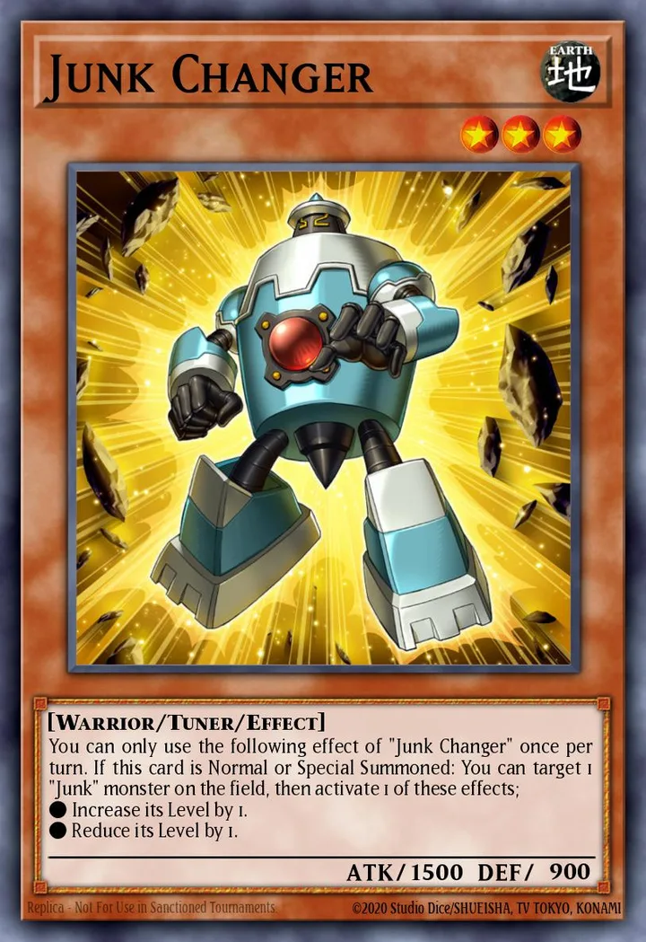 Junk Changer. Beispielbild: Edition, Artwork und Veredelung können abweichen. Maßgeblich sind die Angaben zum ausgewählten Print.