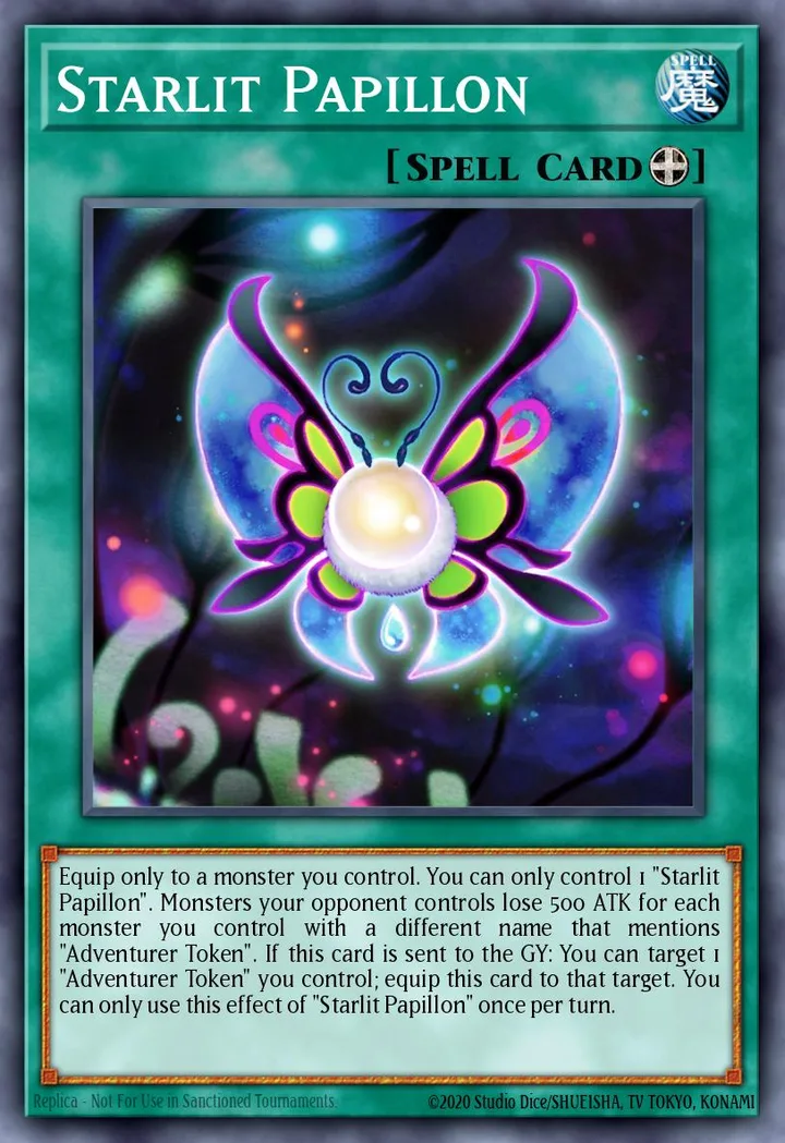 Starlit Papillon. Beispielbild: Edition, Artwork und Veredelung können abweichen. Maßgeblich sind die Angaben zum ausgewählten Print.