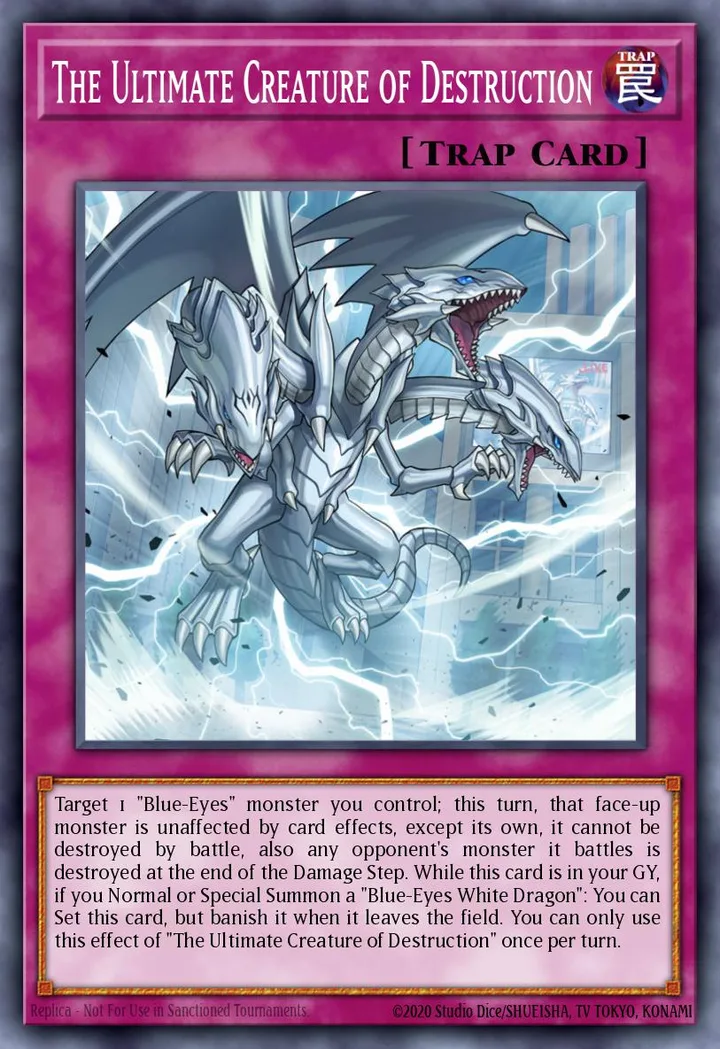 The Ultimate Creature of Destruction. Beispielbild: Edition, Artwork und Veredelung können abweichen. Maßgeblich sind die Angaben zum ausgewählten Print.