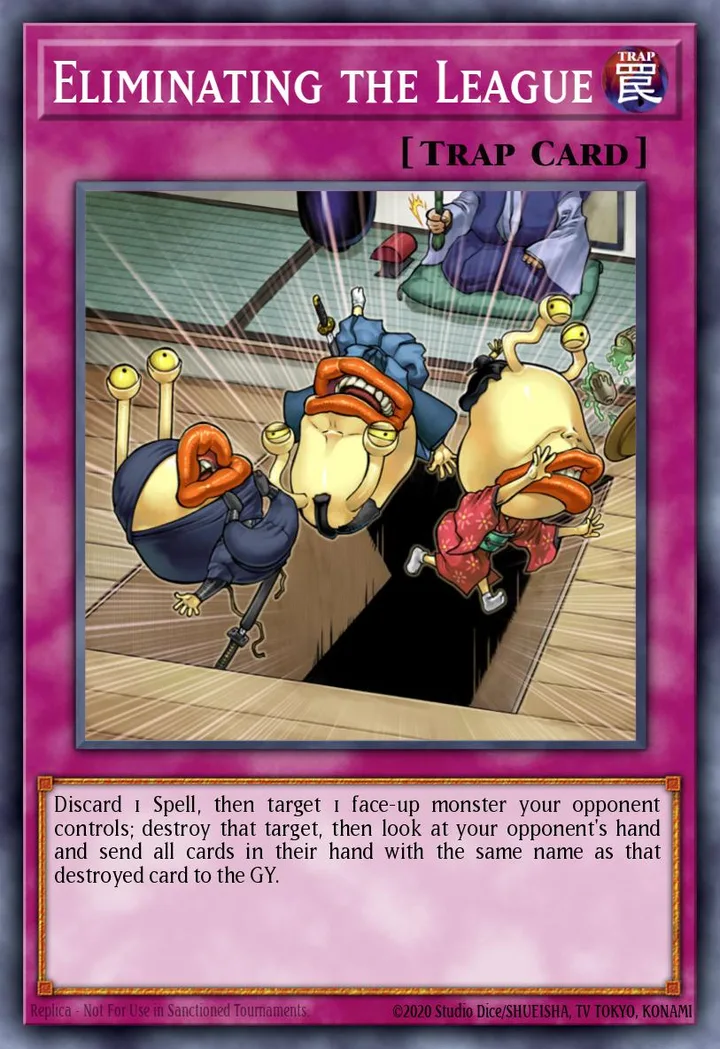 Eliminating the League. Beispielbild: Edition, Artwork und Veredelung können abweichen. Maßgeblich sind die Angaben zum ausgewählten Print.