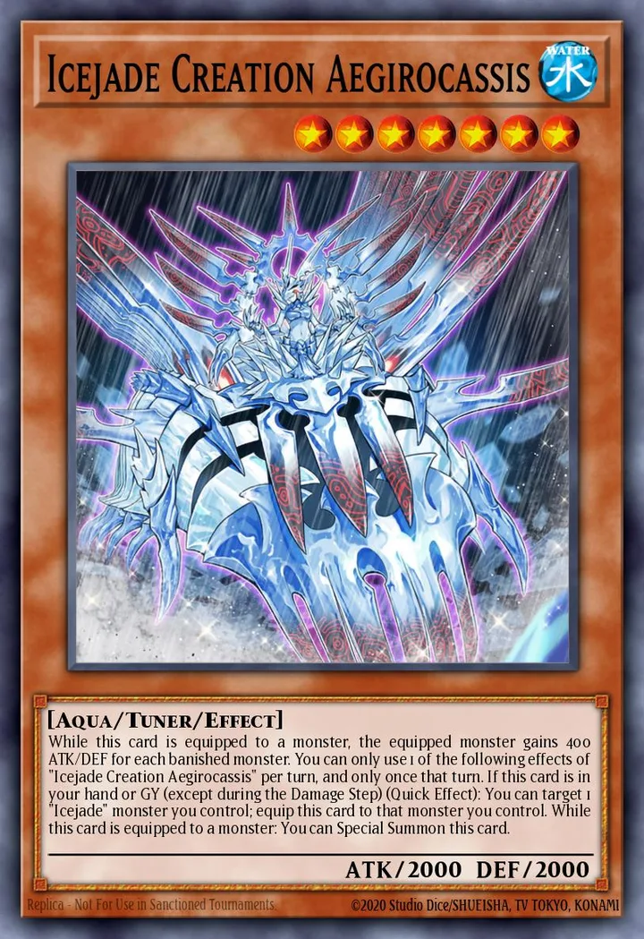 Icejade Creation Aegirocassis. Beispielbild: Edition, Artwork und Veredelung können abweichen. Maßgeblich sind die Angaben zum ausgewählten Print.