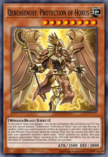 Qebehsenuef, Protection of Horus – 25th Anniversary Tin: Dueling Mirrors. Beispielbild: Edition, Artwork und Veredelung können abweichen. Maßgeblich sind die Angaben zum ausgewählten Print.