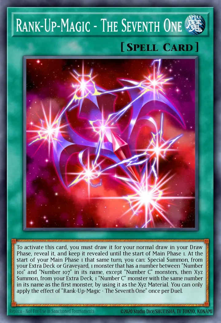 Rank-Up-Magic - The Seventh One. Beispielbild: Edition, Artwork und Veredelung können abweichen. Maßgeblich sind die Angaben zum ausgewählten Print.