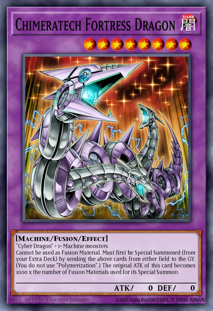 Chimeratech Fortress Dragon. Beispielbild: Edition, Artwork und Veredelung können abweichen. Maßgeblich sind die Angaben zum ausgewählten Print.