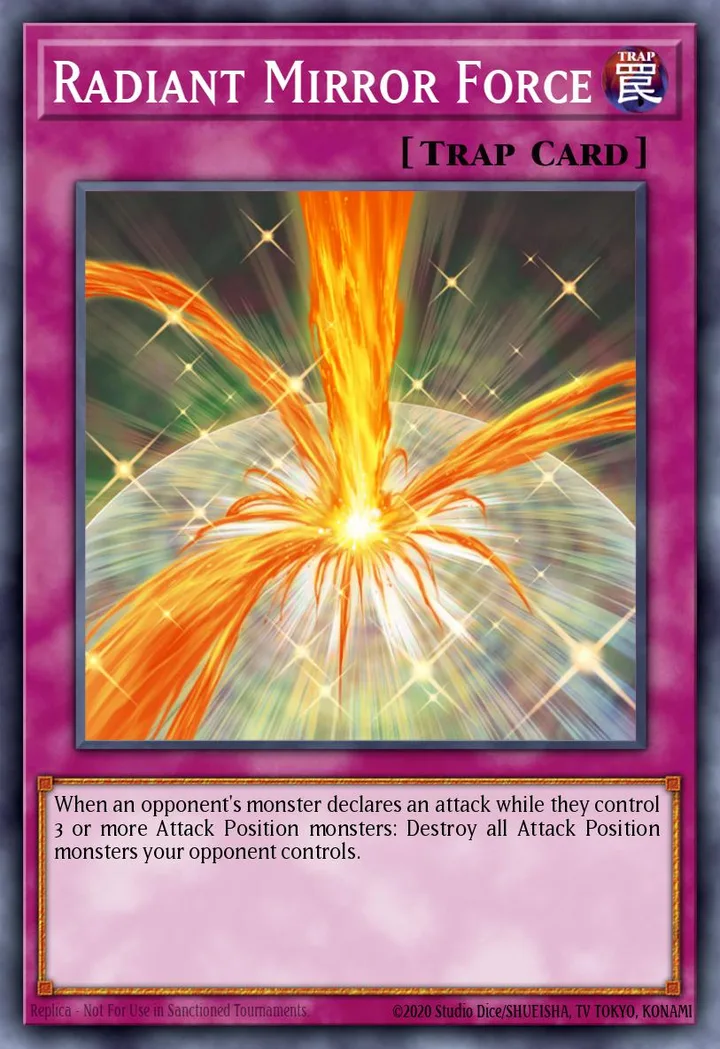 Radiant Mirror Force. Beispielbild: Edition, Artwork und Veredelung können abweichen. Maßgeblich sind die Angaben zum ausgewählten Print.