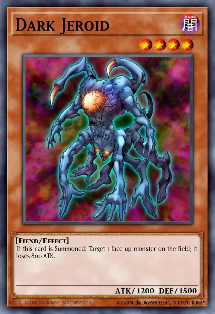 Dark Jeroid. Beispielbild: Edition, Artwork und Veredelung können abweichen. Maßgeblich sind die Angaben zum ausgewählten Print.