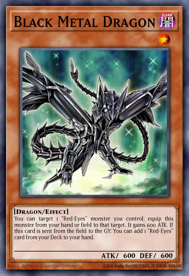 Black Metal Dragon. Beispielbild: Edition, Artwork und Veredelung können abweichen. Maßgeblich sind die Angaben zum ausgewählten Print.