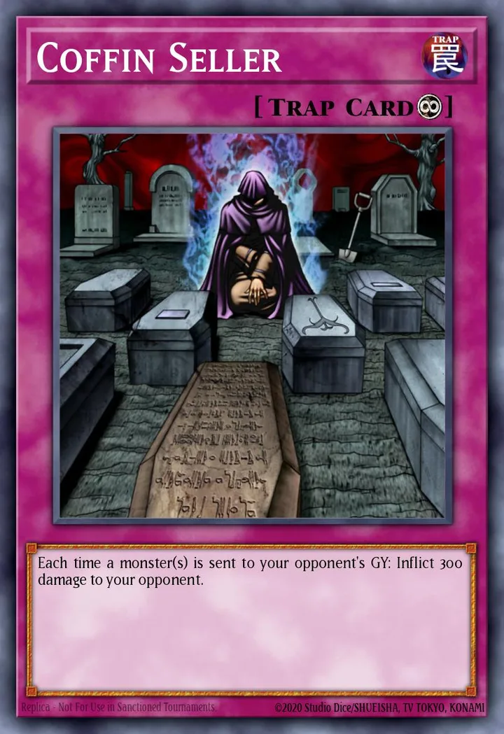 Coffin Seller. Beispielbild: Edition, Artwork und Veredelung können abweichen. Maßgeblich sind die Angaben zum ausgewählten Print.