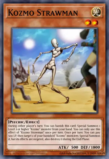 Kozmo Strawman – Premium Gold: Infinite Gold. Beispielbild: Edition, Artwork und Veredelung können abweichen. Maßgeblich sind die Angaben zum ausgewählten Print.