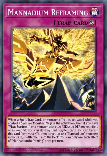 Mannadium Reframing – 25th Anniversary Tin: Dueling Mirrors. Beispielbild: Edition, Artwork und Veredelung können abweichen. Maßgeblich sind die Angaben zum ausgewählten Print.