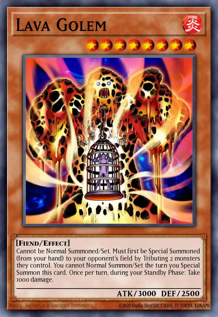 Lava Golem. Beispielbild: Edition, Artwork und Veredelung können abweichen. Maßgeblich sind die Angaben zum ausgewählten Print.