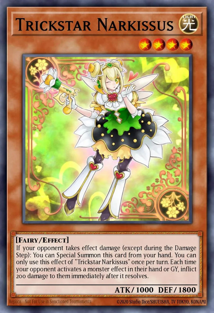 Trickstar Narkissus. Beispielbild: Edition, Artwork und Veredelung können abweichen. Maßgeblich sind die Angaben zum ausgewählten Print.