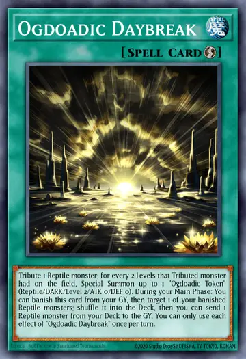 Ogdoadic Daybreak – 25th Anniversary Tin: Dueling Mirrors. Beispielbild: Edition, Artwork und Veredelung können abweichen. Maßgeblich sind die Angaben zum ausgewählten Print.
