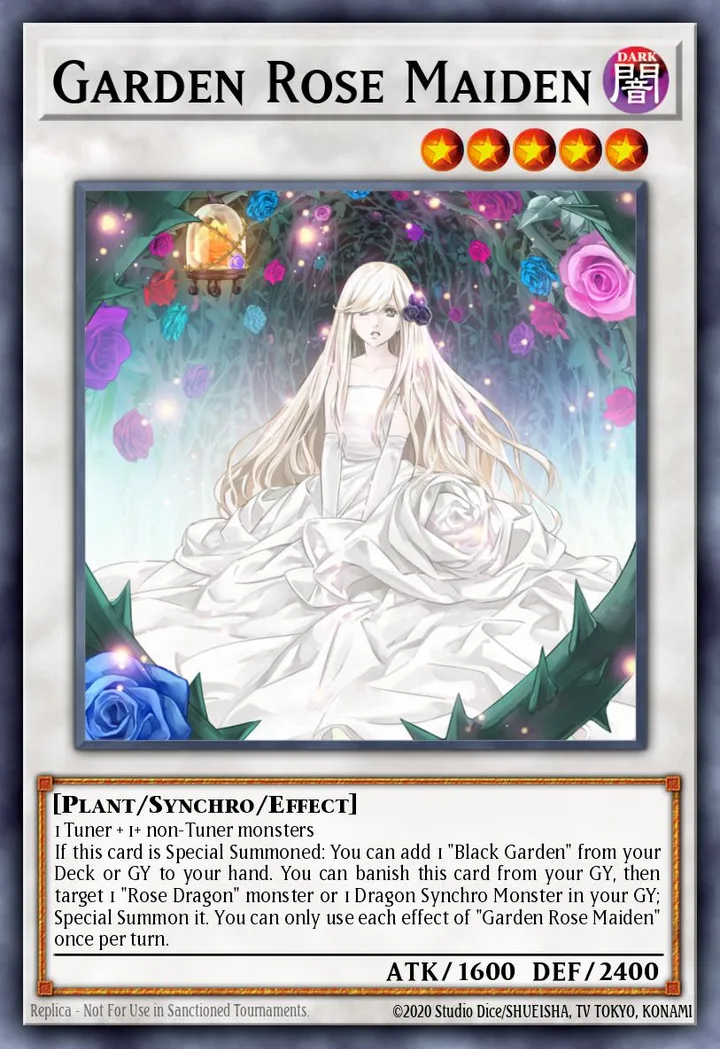 Garden Rose Maiden. Beispielbild: Edition, Artwork und Veredelung können abweichen. Maßgeblich sind die Angaben zum ausgewählten Print.