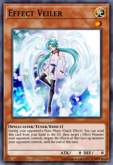Effect Veiler – Starter Deck: Link Strike. Beispielbild: Edition, Artwork und Veredelung können abweichen. Maßgeblich sind die Angaben zum ausgewählten Print.