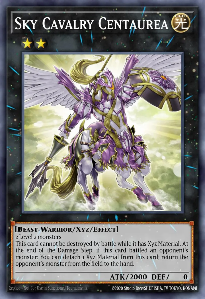 Sky Cavalry Centaurea. Beispielbild: Edition, Artwork und Veredelung können abweichen. Maßgeblich sind die Angaben zum ausgewählten Print.