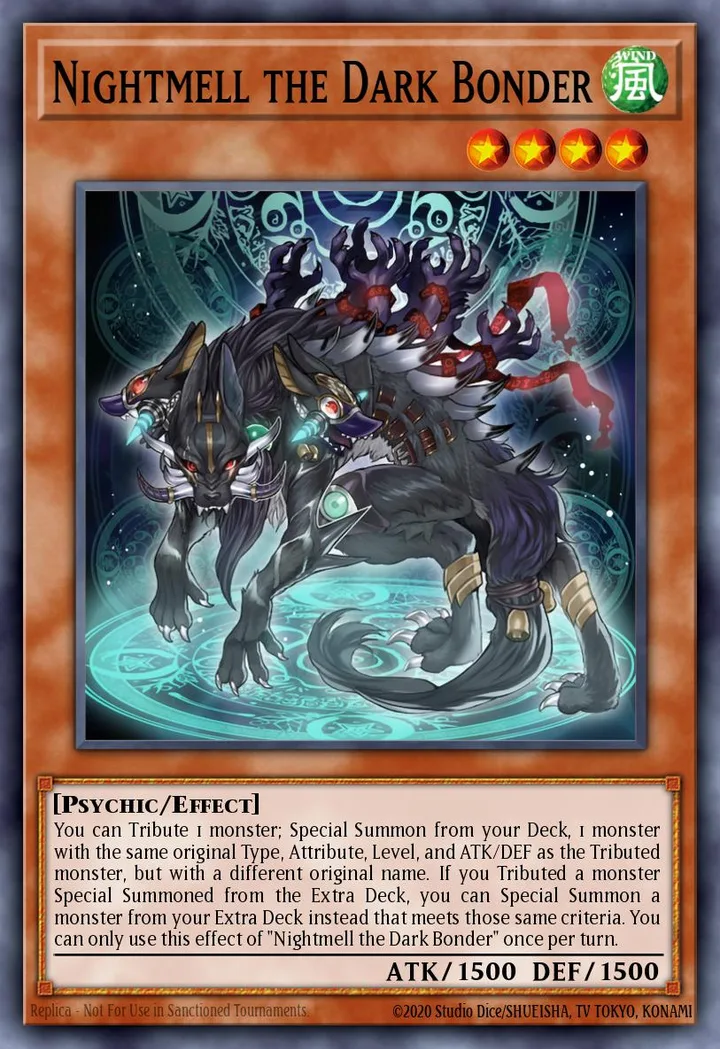 Nightmell the Dark Bonder. Beispielbild: Edition, Artwork und Veredelung können abweichen. Maßgeblich sind die Angaben zum ausgewählten Print.
