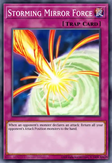 Storming Mirror Force – Premium Gold: Infinite Gold. Beispielbild: Edition, Artwork und Veredelung können abweichen. Maßgeblich sind die Angaben zum ausgewählten Print.