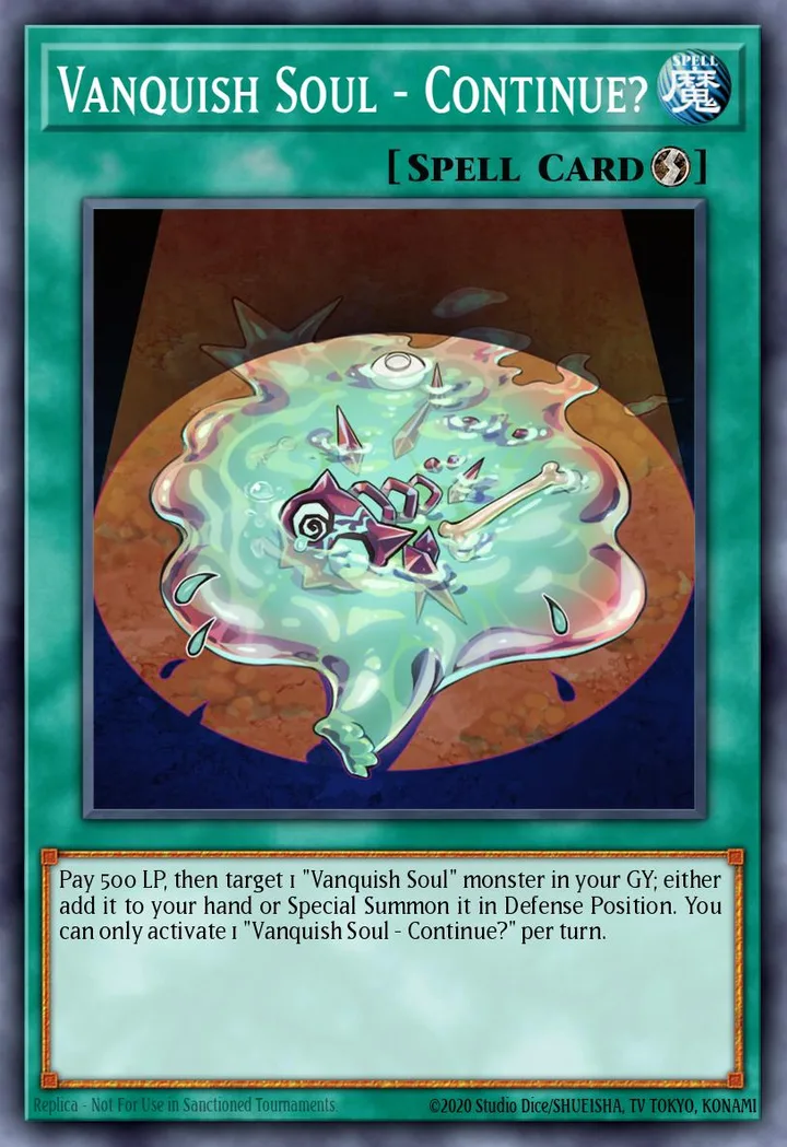 Vanquish Soul - Continue?. Beispielbild: Edition, Artwork und Veredelung können abweichen. Maßgeblich sind die Angaben zum ausgewählten Print.
