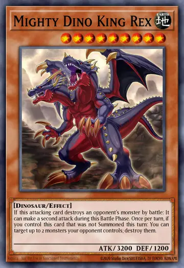Mighty Dino King Rex – 25th Anniversary Tin: Dueling Mirrors. Beispielbild: Edition, Artwork und Veredelung können abweichen. Maßgeblich sind die Angaben zum ausgewählten Print.
