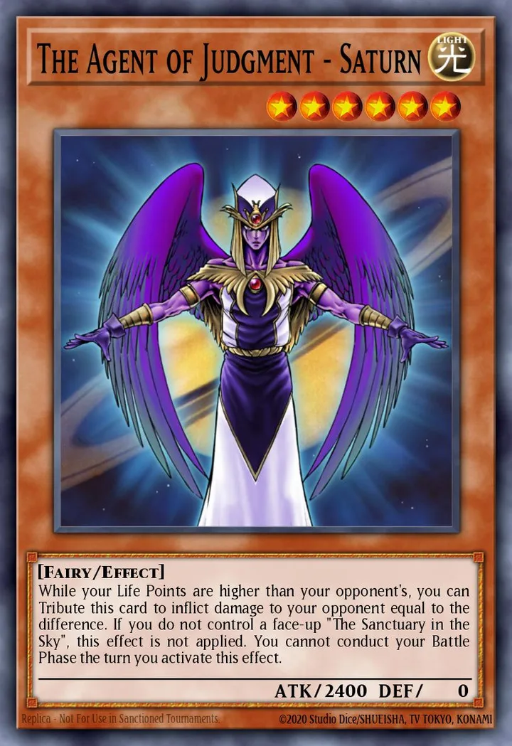 The Agent of Judgment - Saturn. Beispielbild: Edition, Artwork und Veredelung können abweichen. Maßgeblich sind die Angaben zum ausgewählten Print.
