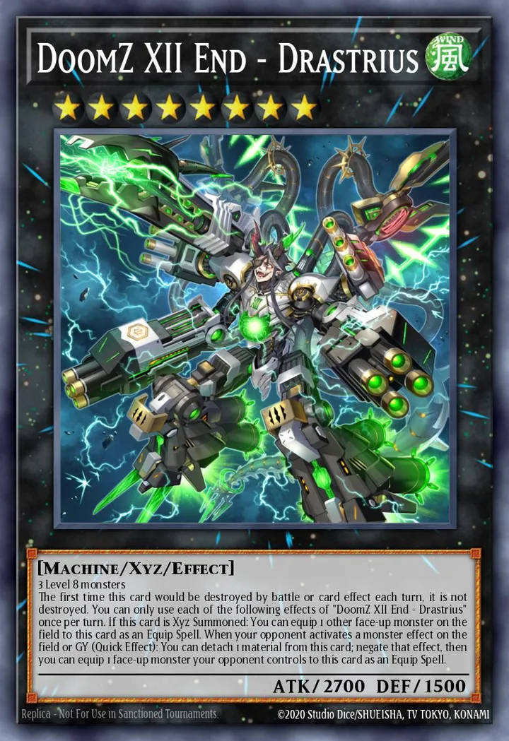 DoomZ XII End - Drastrius. Beispielbild: Edition, Artwork und Veredelung können abweichen. Maßgeblich sind die Angaben zum ausgewählten Print.