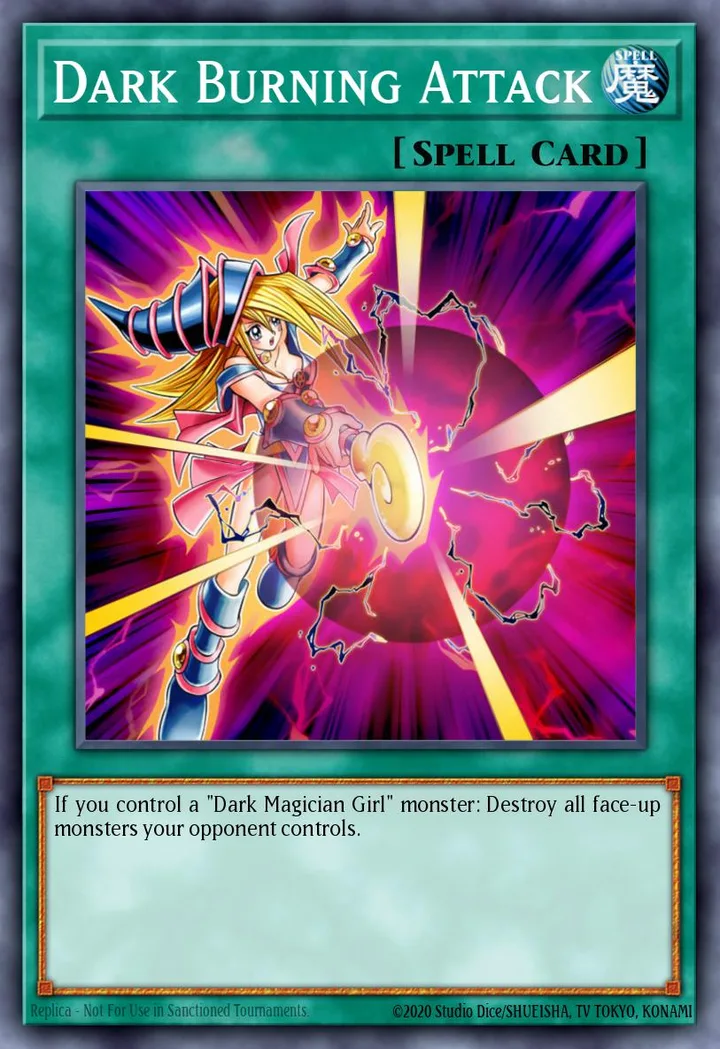 Dark Burning Attack. Beispielbild: Edition, Artwork und Veredelung können abweichen. Maßgeblich sind die Angaben zum ausgewählten Print.