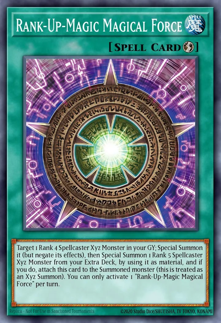 Rank-Up-Magic Magical Force. Beispielbild: Edition, Artwork und Veredelung können abweichen. Maßgeblich sind die Angaben zum ausgewählten Print.