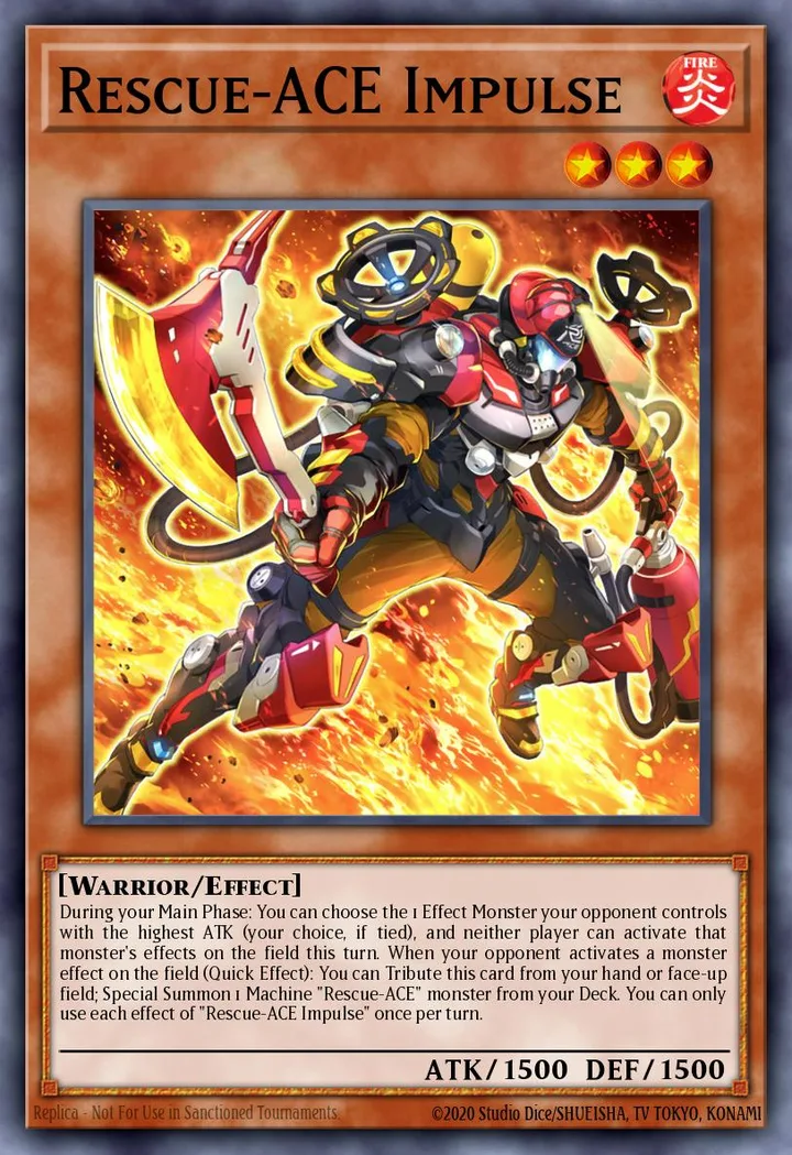 Rescue-ACE Impulse. Beispielbild: Edition, Artwork und Veredelung können abweichen. Maßgeblich sind die Angaben zum ausgewählten Print.