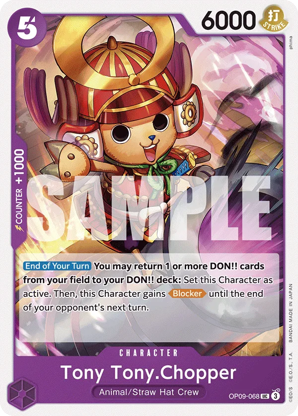 Tony Tony.Chopper. Beispielbild: Edition, Artwork und Veredelung können abweichen. Maßgeblich sind die Angaben zum ausgewählten Print.