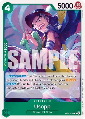 Usopp – Adventure on Kami’s Island. Beispielbild: Edition, Artwork und Veredelung können abweichen. Maßgeblich sind die Angaben zum ausgewählten Print.
