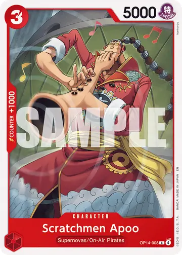 Scratchmen Apoo – The Azure Sea's Seven. Beispielbild: Edition, Artwork und Veredelung können abweichen. Maßgeblich sind die Angaben zum ausgewählten Print.