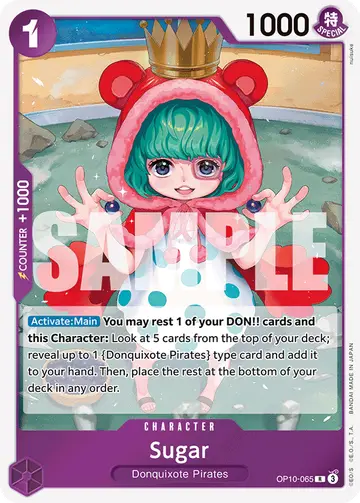Sugar – The Azure Sea's Seven. Beispielbild: Edition, Artwork und Veredelung können abweichen. Maßgeblich sind die Angaben zum ausgewählten Print.